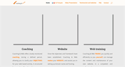 Desktop Screenshot of coachingandweb.com